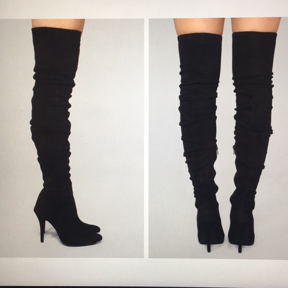 Fashion Nova | Shoes | Thigh High Black 
